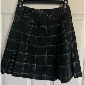 Ann Taylor Loft petites plaid skirt